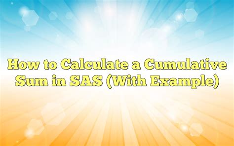 cumulate sias.